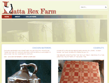 Tablet Screenshot of lattaroxfarm.com